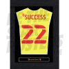 Success Watford FC Framed Shirt Poster 20/21