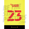 Sarr Watford FC Shirt Poster 20/21