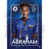 Tammy Abraham Chelsea FC Headshot Poster 20/21 A3