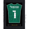 Foster Watford FC Framed Shirt Poster A4 20/21