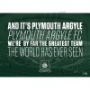 Plymouth Argyle FC A3 Chant Poster