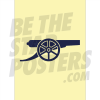 Arsenal FC Yellow Cannon A3 Poster