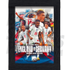 England Match Day Art vs Germany A3 Ltd Ed Print
