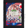 England Proud Euros A3 Framed Poster