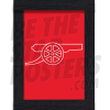 Arsenal FC Red Cannon Framed A3 Poster
