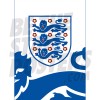 England FC Crest Poster A2/A3