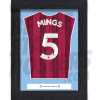 Mings Aston Villa Shirt Framed Poster A4 21/22
