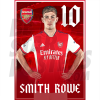 Smith Rowe Arsenal FC Headshot Poster A3 21/22