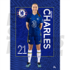 Charles Chelsea FC Headshot Poster A4 21/22