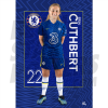 Cuthbert Chelsea FC Headshot Poster A3 21/22