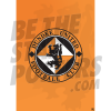 Dundee United Badge A2 Poster 19/20