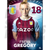 Gregory Aston Villa FC Headshot Poster A4 21/22