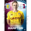 Hampton Aston Villa FC Headshot Poster A3 21/22