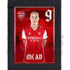 Mead Arsenal FC Framed Headshot Poster A3 21/22