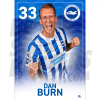 Burn BHAFC Headshot Poster A3 21/22