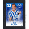 Burn BHAFC Framed Headshot Poster A4 21/22