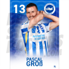 Grob BHAFC Headshot Poster A4 21/22
