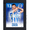 Grob BHAFC Framed Headshot Poster A3 21/22
