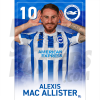 Mac Allister BHAFC Headshot Poster A4 21/22