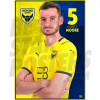 Moore Oxford United Headshot Poster A3 21/22