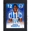 Mwepu BHAFC Framed Headshot Poster A4 21/22