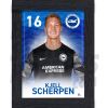 Scherpen BHAFC Framed Headshot Poster A4 21/22