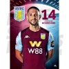 Aston Villa Hourihane A3 19/20 Poster