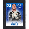 Steele BHAFC Framed Headshot Poster A4 21/22