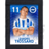 Trossard BHAFC Framed Headshot Poster A4 21/22