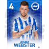 Webster BHAFC Headshot Poster A3 21/22