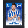 Webster BHAFC Framed Headshot Poster A4 21/22