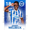 Welbeck BHAFC Headshot Poster A3 21/22