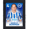 Bowman BHAFC Framed Headshot Poster A3 21/22
