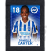 Carter BHAFC Framed Headshot Poster A3 21/22