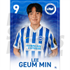 Guem Min BHAFC Headshot Poster A3 21/22