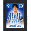 Guem Min BHAFC Framed Headshot Poster A3 21/22