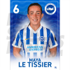 Le Tissier BHAFC Headshot Poster A4 21/22