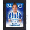 Symonds BHAFC Framed Headshot Poster A3 21/22