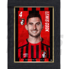 L.Cook Bournemouth Framed Headshot A3 21/22