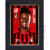 Lowe Bournemouth Framed Headshot A3 21/22
