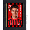 Rogers Bournemouth Framed Headshot A3 21/22