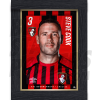 S.Cook Bournemouth Framed Headshot A4 21/22