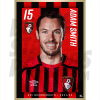 Smith AFC Bournemouth Headshot Poster A4 21/22