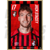 Stacey AFC Bournemouth Headshot Poster A3 21/22