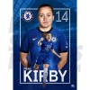 Fran Kirby Chelsea FC Headshot Poster 20/21 A3