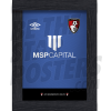 Bournemouth GK Away Shirt Framed Poster A3 21/22