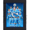 Manchester City FC Squad Montage Framed A3 Poster