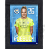 Roebuck Man City Framed Headshot Poster A3 21/22