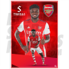 Thomas Arsenal FC Action Poster A3 21/22