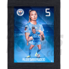 Greenwood Man City Framed Action Poster A3 21/22